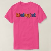 bioloog t-shirt (Design voorkant)