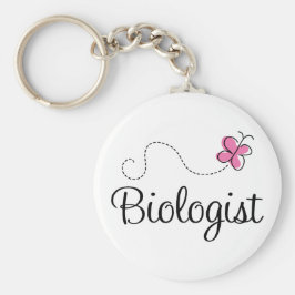 Bioloog tegen roze koorts sleutelhanger