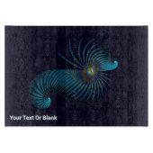 Bioluminescent Alien Zee Life Snijplank (Voorkant)