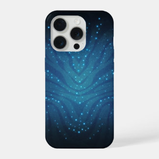 Bioluminescent Blauw Alien Huidpatroon - Avatar iPhone 15 Pro Case