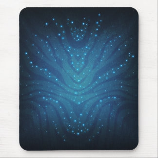 Bioluminescent Blauw Alien Huidpatroon - Avatar Muismat