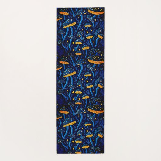 Bioluminescent Bliss Yoga Mat (Achterkant)