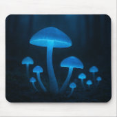bioluminescent mushroom forest muismat (Voorkant)
