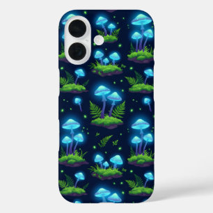 Bioluminescent Paddenstoelen Glow Patroon Hoesje