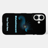 Bioluminescente Alien-Zee creatie Case-Mate iPhone Case (Achterkant (horizontaal))