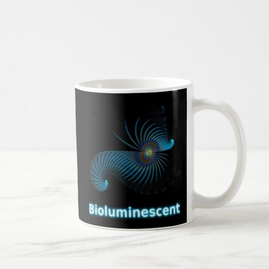 Bioluminescente Alien-Zee creatie Koffiemok (Rechts)