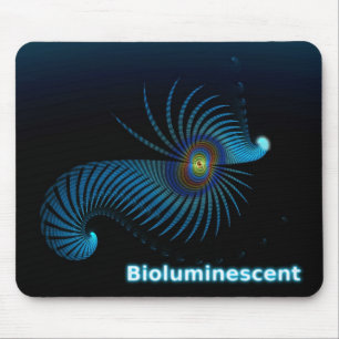 Bioluminescente Alien-Zee creatie Muismat