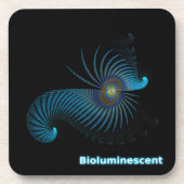 Bioluminescente Alien-Zee creatie Onderzetter (Voorkant)