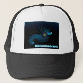 Bioluminescente Alien-Zee creatie Trucker Pet (Voorkant)