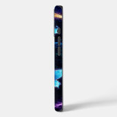 Bioluminescente bloemen nachttuin illustratie Case-Mate iPhone case (Achterkant / Links)