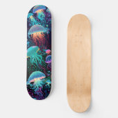 Bioluminescente kwal persoonlijk skateboard (Voorkant)