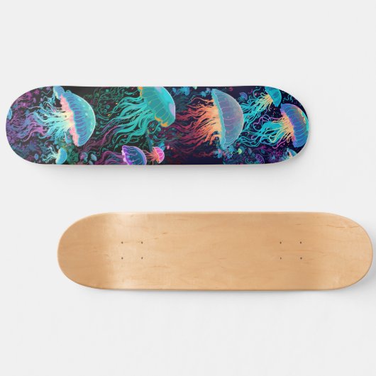 Bioluminescente kwal persoonlijk skateboard (Horizontaal)