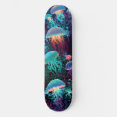 Bioluminescente kwal persoonlijk skateboard (Voorkant)