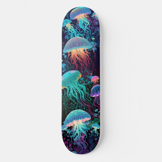 Bioluminescente kwal persoonlijk skateboard (Voorkant)