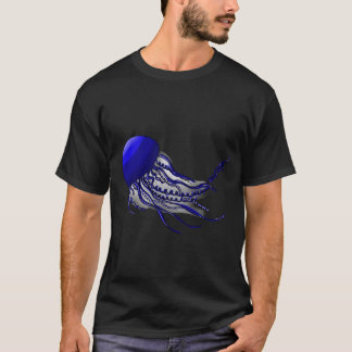 bioluminescente kwal, yin yang kwal t-shirt