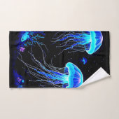 Bioluminescente kwallendroom bad handdoek (Handdoek)