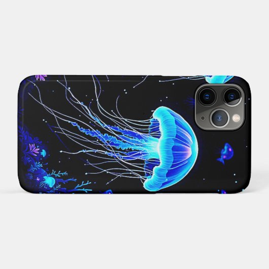 Bioluminescente kwallendroom Case-Mate iPhone case (Achterkant (horizontaal))