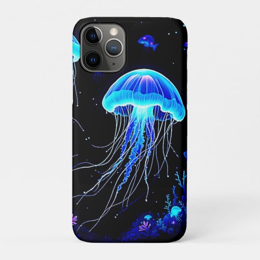 Bioluminescente kwallendroom Case-Mate iPhone case (Achterkant)