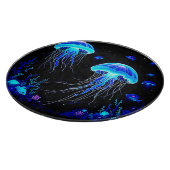 Bioluminescente kwallendroom snijplank (Hoek)