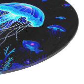 Bioluminescente kwallendroom snijplank (Hoek)
