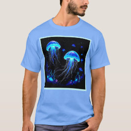 Bioluminescente kwallendroom t-shirt