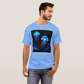 Bioluminescente kwallendroom t-shirt (Voorkant volledig)