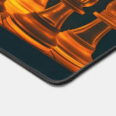 Bioluminescente schaakscène Desk Mat - Glowing Eer (Hoek)