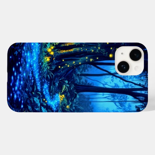bioluminescentiebos Case-Mate iPhone case (Achterkant (horizontaal))
