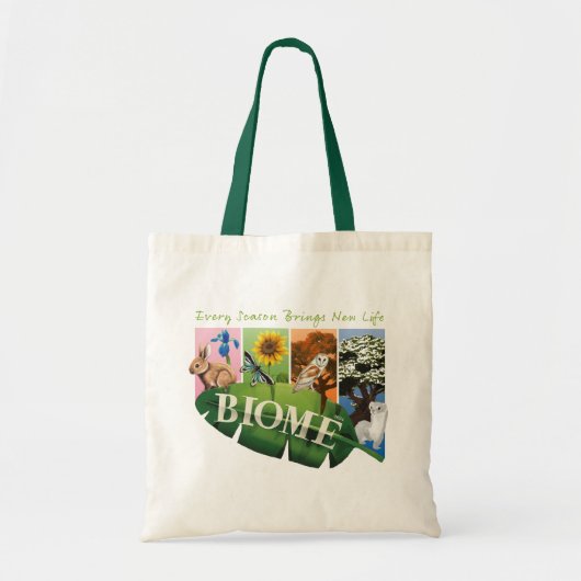Biome Seasons Basic Tote Tote Bag (Voorkant)