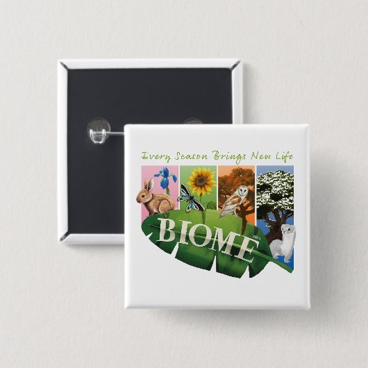Biome Seasons Button (Voorkant /achterkant)