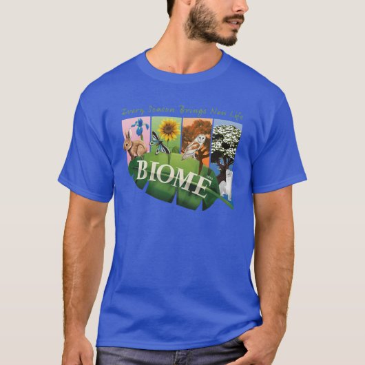 Biome Seasons Mens Shirt (Voorkant)