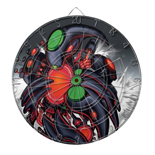 Biomech Airborn Dartbord (Voorkant)
