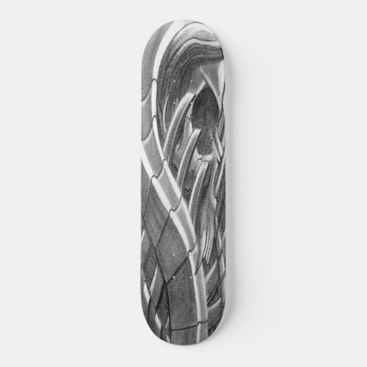 Biomech-schedel Persoonlijk Skateboard (Voorkant)