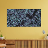 Biomechanisch Canvas Afdruk (Insitu (Woonkamer))