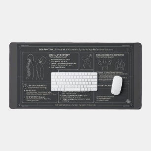 Biomechanische Ergonomische Houding Bureaumat