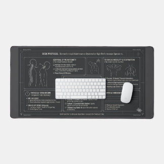 Biomechanische Ergonomische Houding Bureaumat