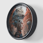 Biomechanische kop Surreal Sci-Fi Art (Hoek)