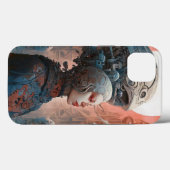 Biomechanische kop Surreal Sci-Fi Art Case-Mate iPhone Case (Achterkant (horizontaal))