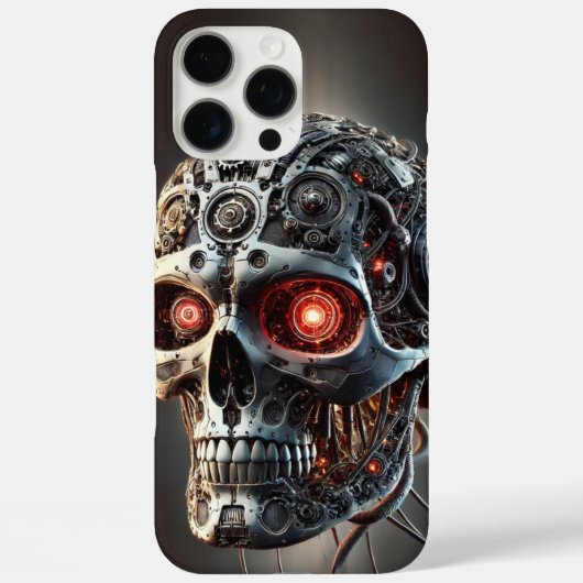 biomechanische schedel Case-Mate iPhone case (Achterkant)