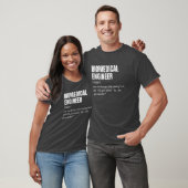 Biomedical Engineer Definition College T-shirt (Unisex)