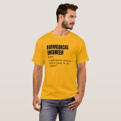 Biomedical Engineer Definition Gift Shirt (Voorkant volledig)