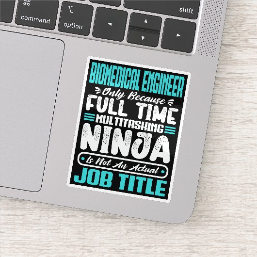 Biomedical Engineer Functie Titel Beroep Vaardighe Sticker (Detail)
