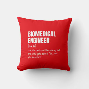Biomedical Tech Definition Pillow Kussen