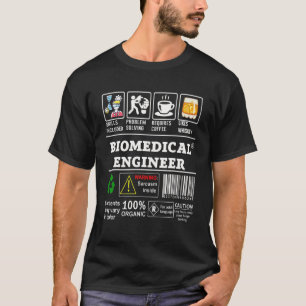 Biomedicale ingenieurscapaciteiten, inclusief Solv T-shirt
