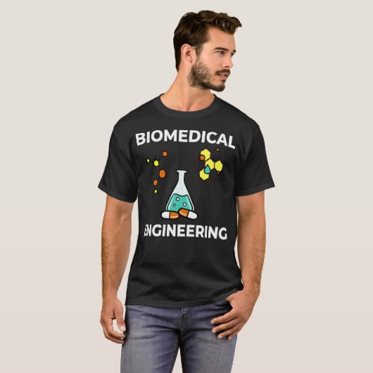 Biomedicale techniek Biomed Bioengineering T-shirt (Voorkant volledig)