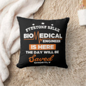 Biomedicale technische apparaten Lab houdt van cad Kussen (Deken)