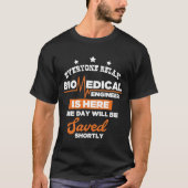 Biomedicale technische apparaten Lab houdt van cad T-shirt (Voorkant)
