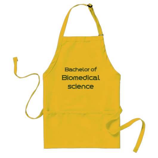 Biomedicale wetenschap standaard schort (Voorkant)