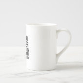 Biomedicus ingenieur omdat wonderwerker in de bada porselein kop (Rechts)