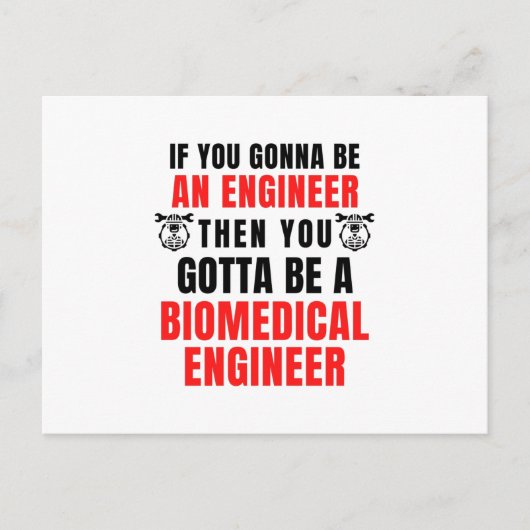 BIOMEDISCH ENGINEER BRIEFKAART (Voorkant)